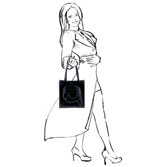 Karl Lagerfeld Ženska torba 08ZET00015