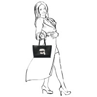 Karl Lagerfeld Ženska torba 08ZET00025