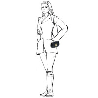Karl Lagerfeld Ženska torba 08ZET00135