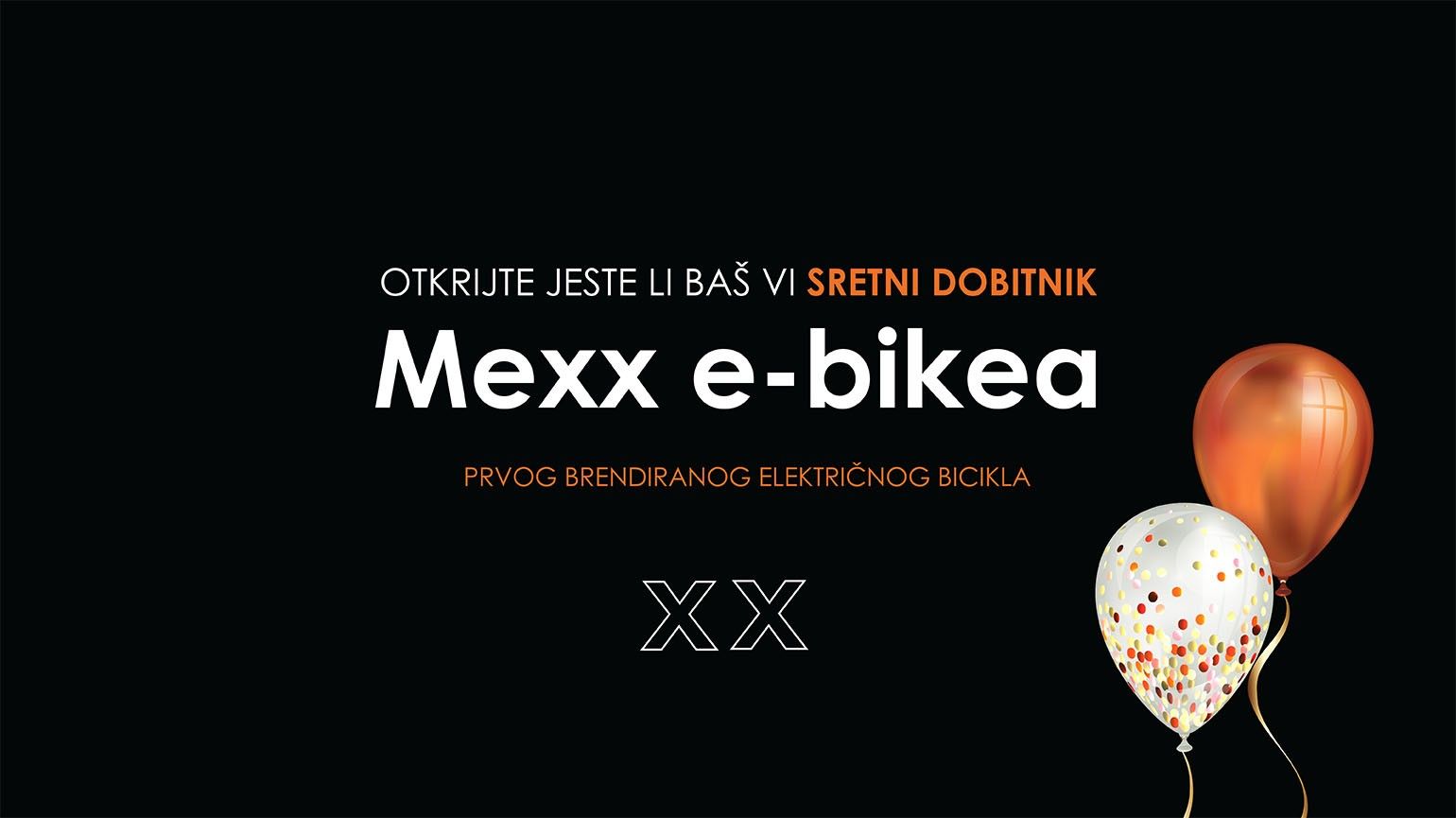 Otkrivamo dobitnike nagradne igre: Osvoji Mexx e-bike