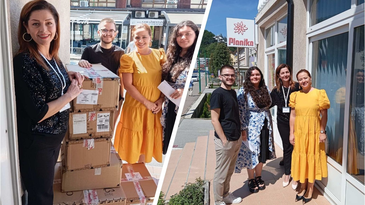 Donacija patika JU Centru za socijalni rad Goražde