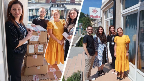 Donacija patika JU Centru za socijalni rad Goražde